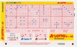 Lottoschein