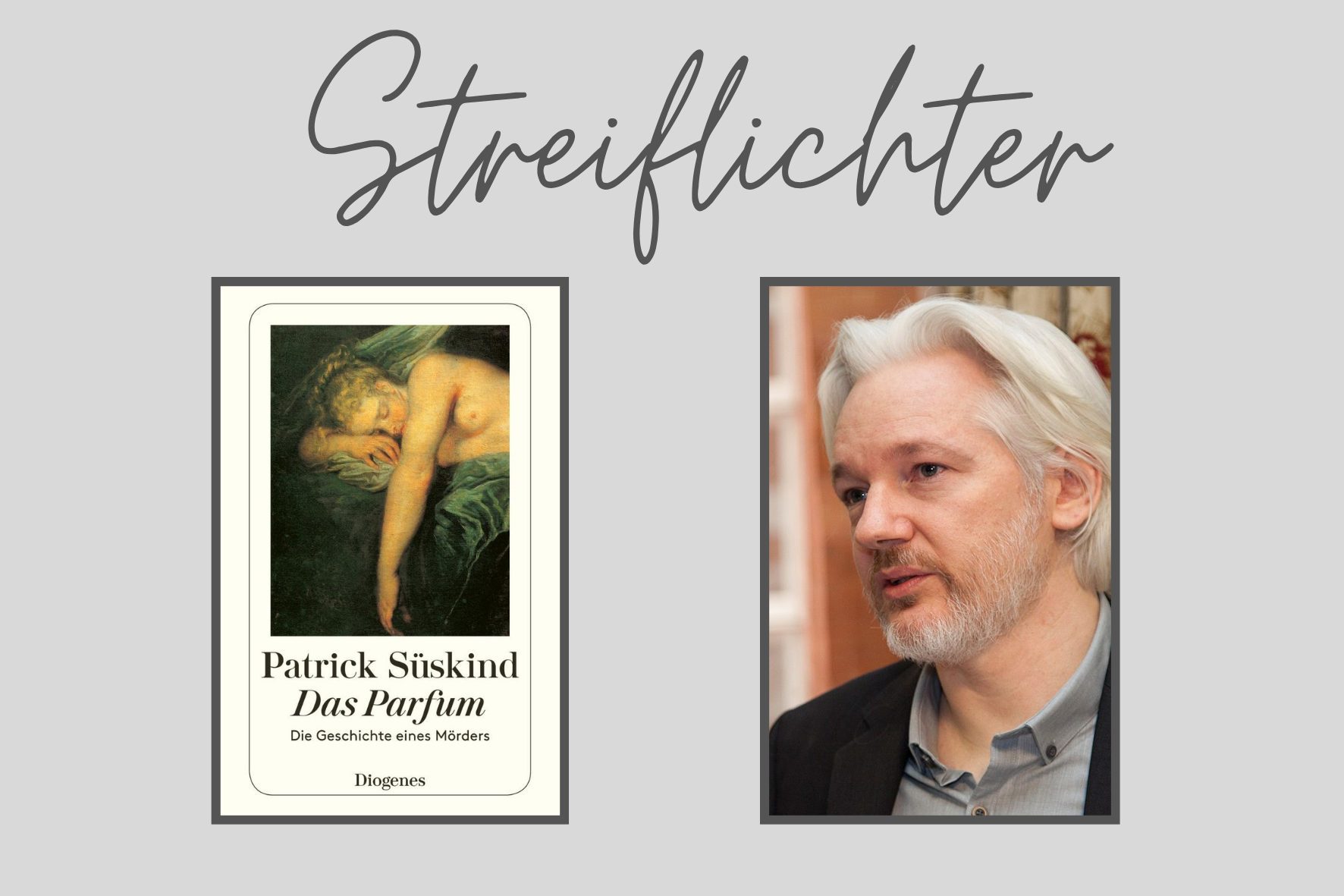 You are currently viewing Parfüm-Autor feiert 75. Geburtstag – Galgenfrist für Assange